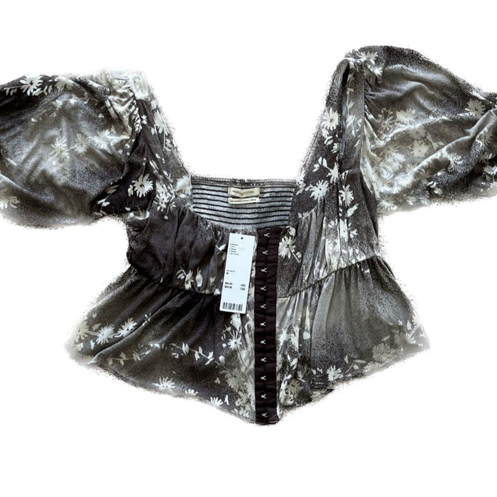 NWT Urban Outfitters cropped corset top Size M